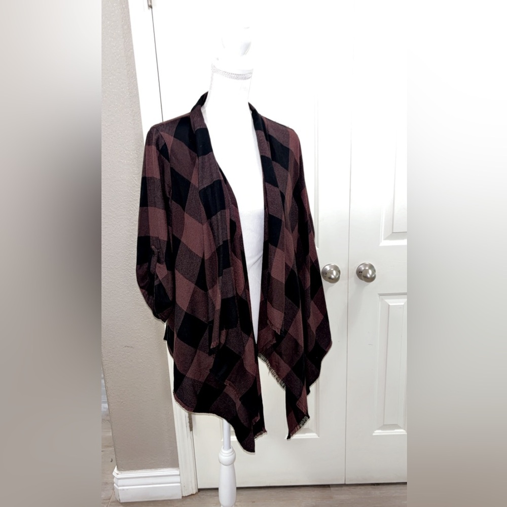 Plaid Button-Up Shirt